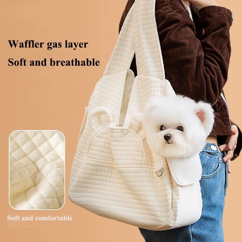 Pet Breathable Cross Chest Backpack Carrier Bag