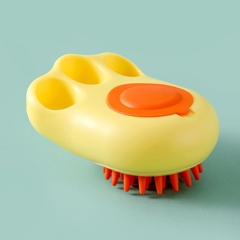 Pet Bath Massage Brush Grooming Comb Cleaning Tool