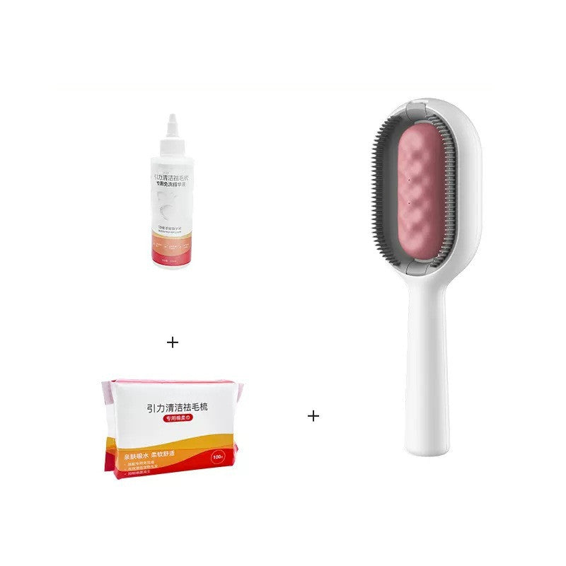 Pet Dematting Grooming Brush Hair Removal Cleaning Comb Tool