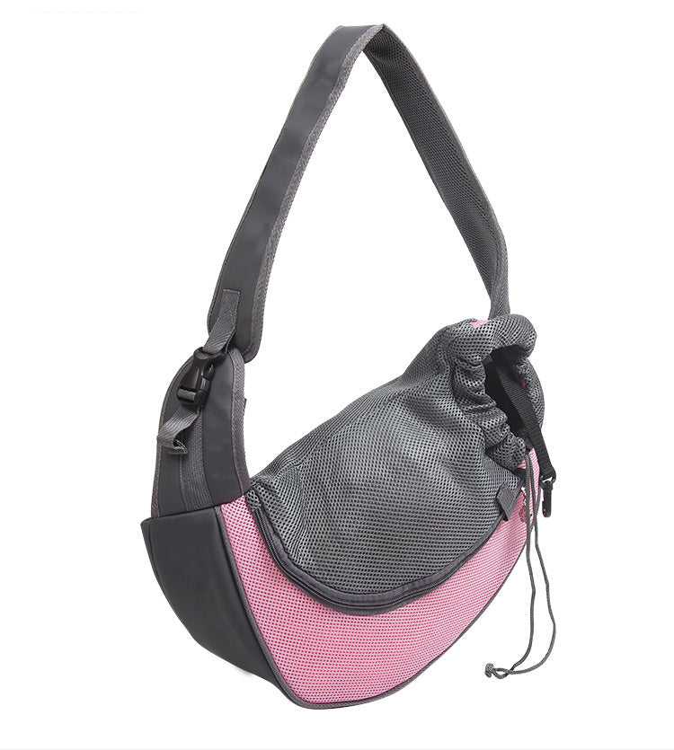 Pet Mesh Oxford Travel Carrier Shoulder Bag