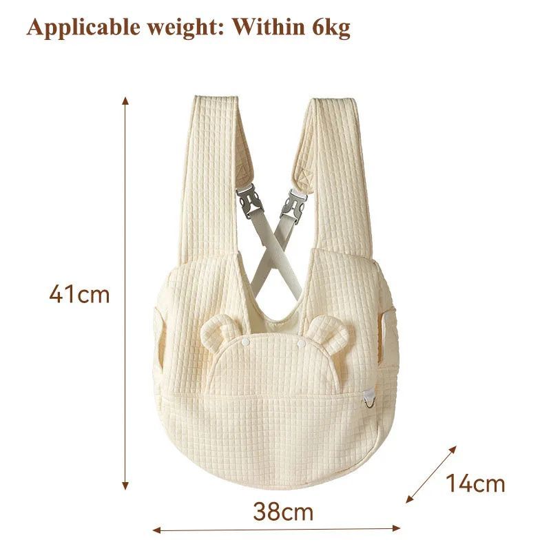 Pet Breathable Cross Chest Backpack Carrier Bag