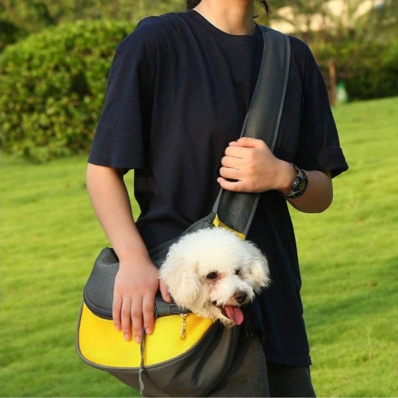 Pet Mesh Oxford Travel Carrier Shoulder Bag