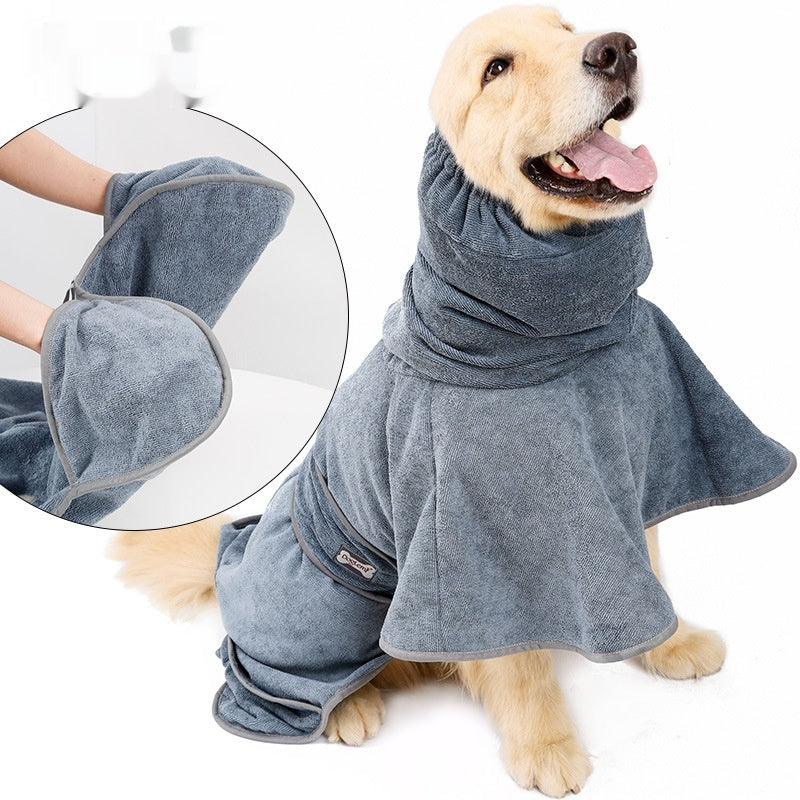 Pet Cotton Bath Towel Strong Absorbent Quick Drying Cloth
