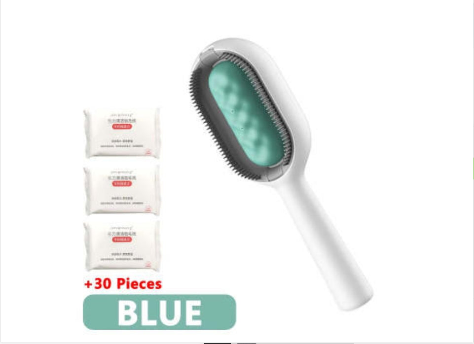 Pet Dematting Grooming Brush Hair Removal Cleaning Comb Tool