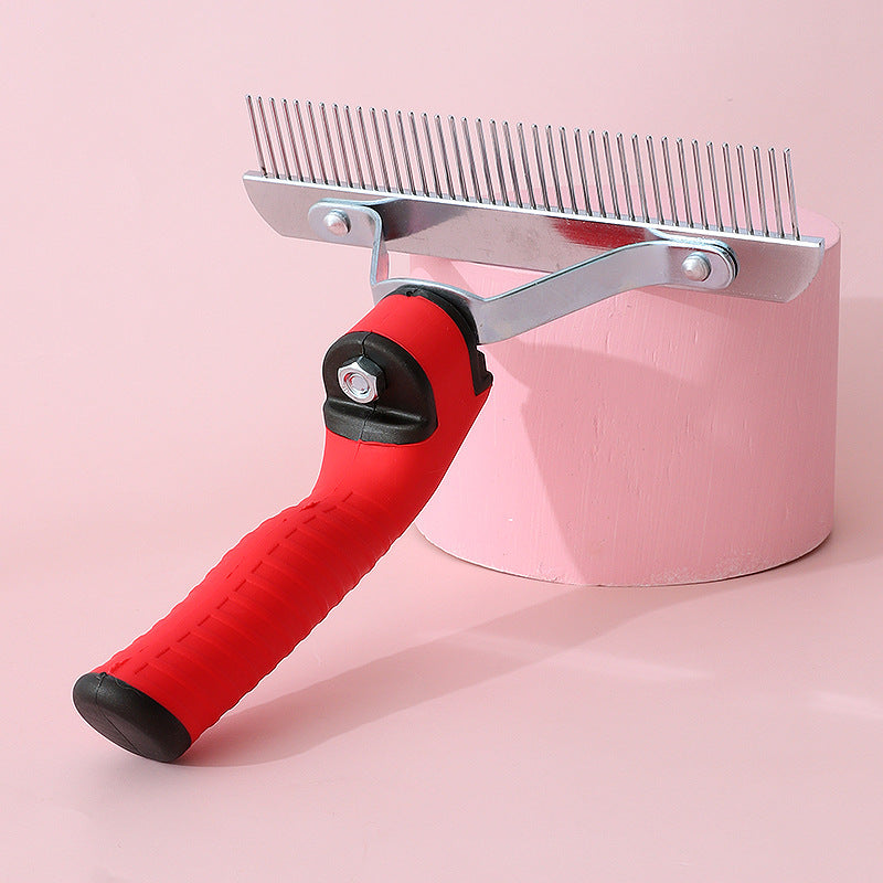Pet Extra-Large Rake Grooming Comb Deshedding Brush Tool