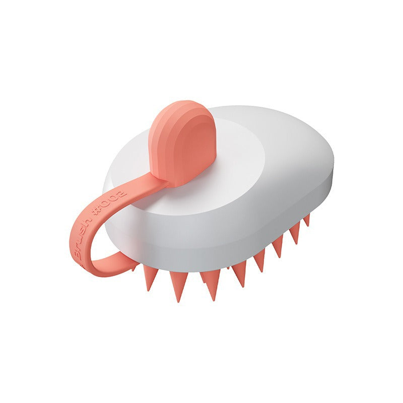 Soft Gel Bath Massage Brush Shampoo Grooming Tool