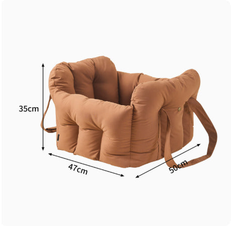 Pet Car Safety Seat Portable Front Carrier Backpack