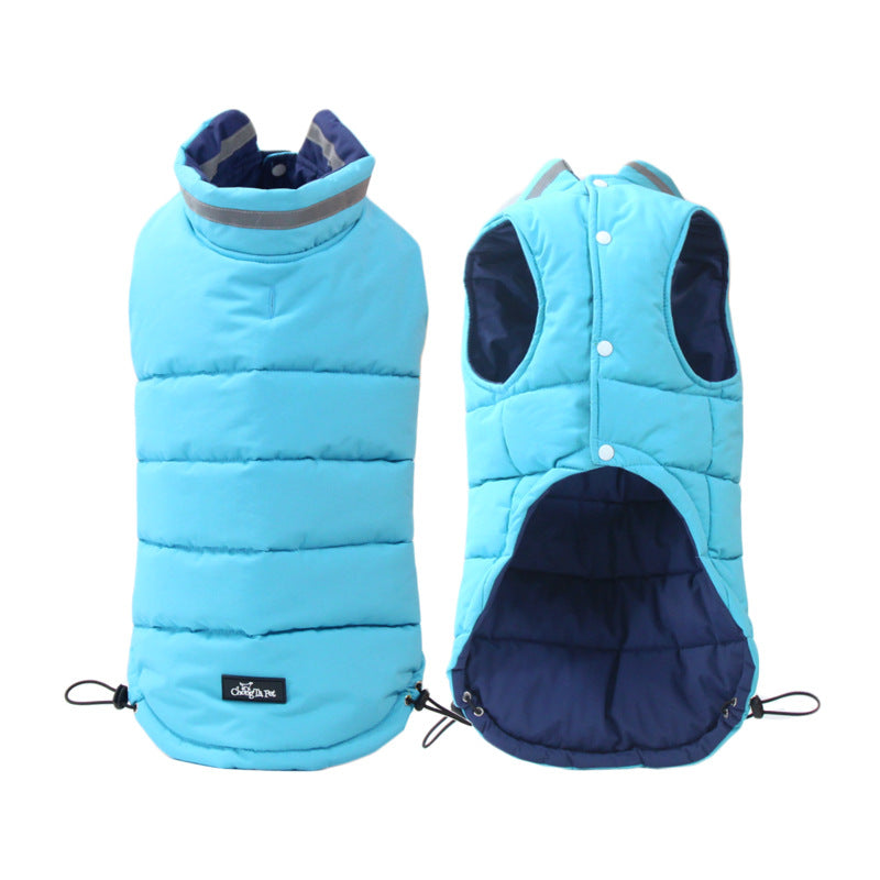 Thickened Waterproof Double-Sided Reflective Pet Jacket