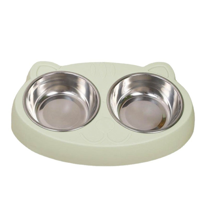 Pet Bowl Drinking Water Feeding Rice Basin Food Dish