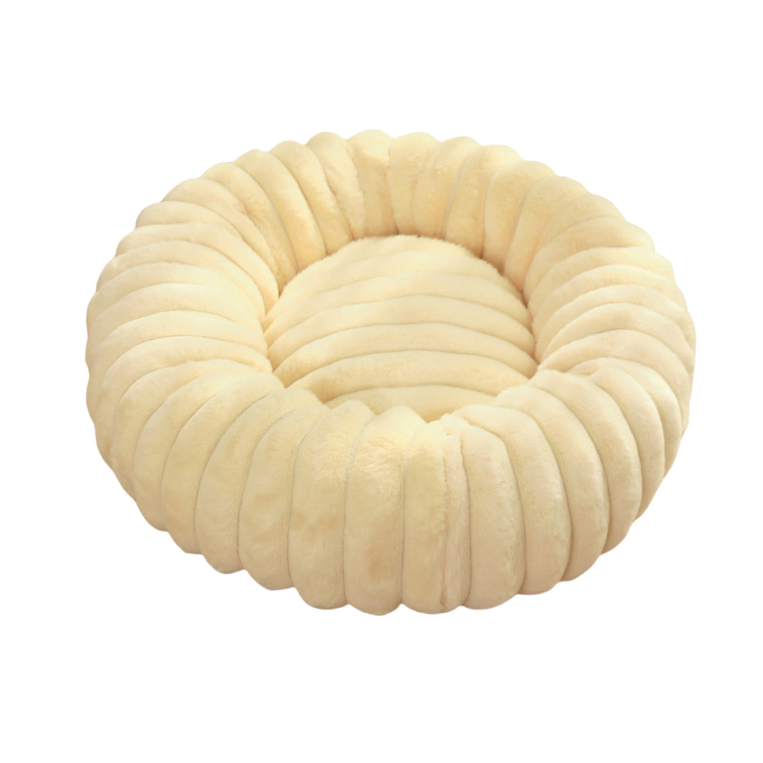 Warm Pet Round Plush Nest Kennel Winter Mat Bed