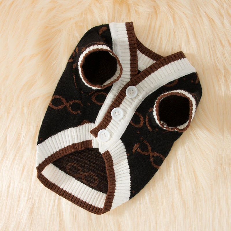 Pet Simple Warm Knitted Sweater Clothing Apparel