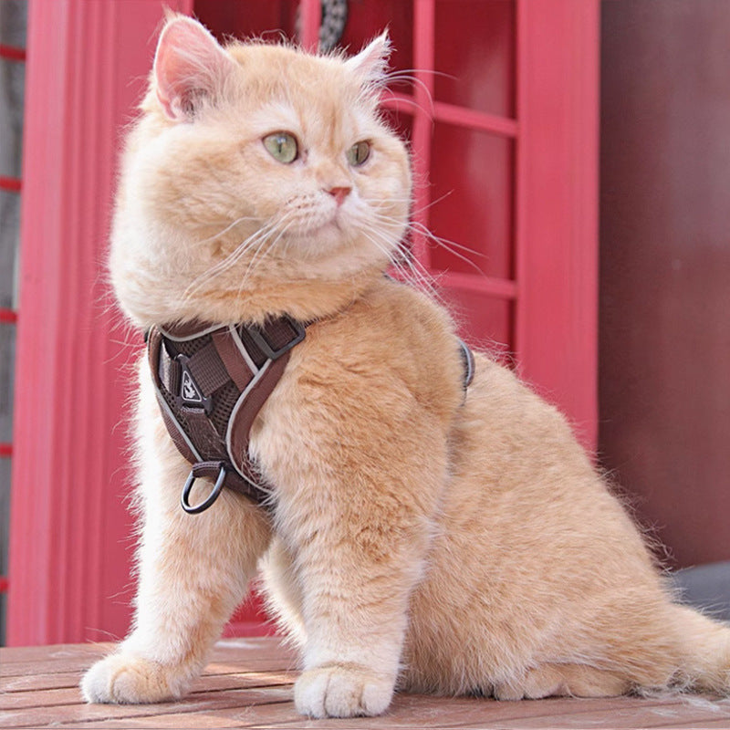 Pet Vest Chest Harness Leash Set