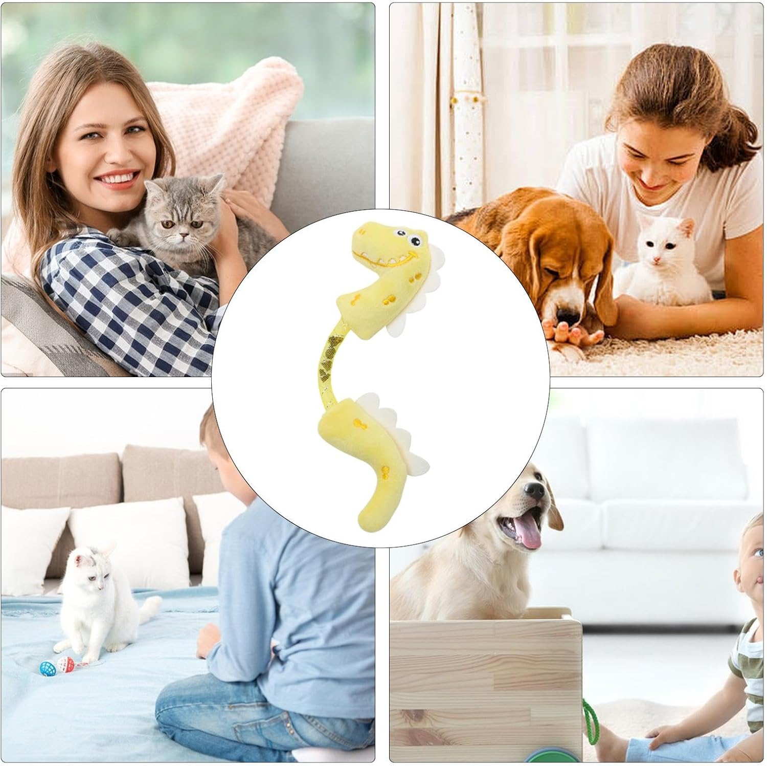 Interactive Pet Chew Rope Toy For Teeth Cleaning