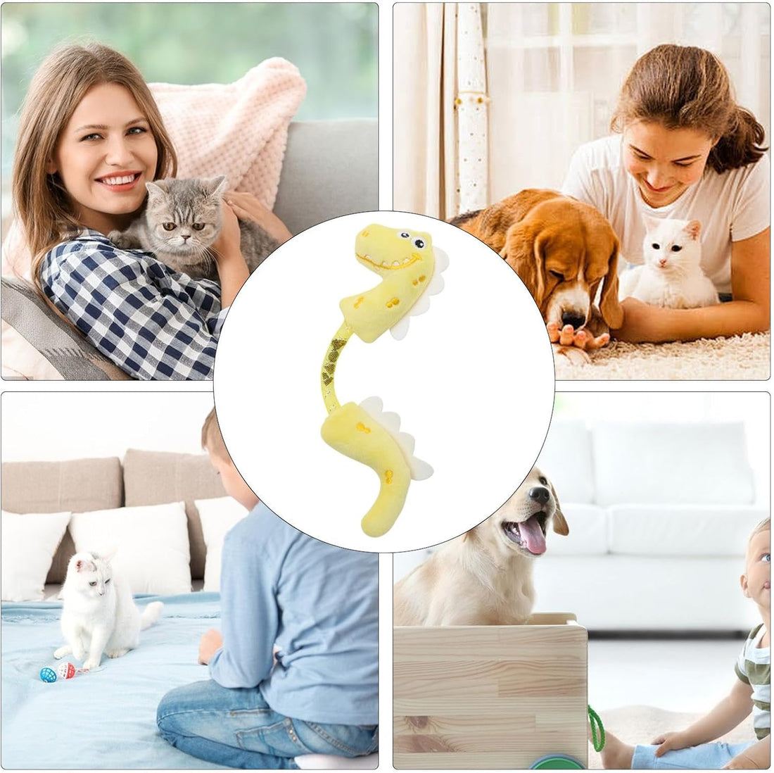 Interactive Pet Chew Rope Toy For Teeth Cleaning