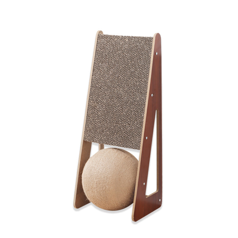Pet Corrugated Scratching Board Interactive Toy