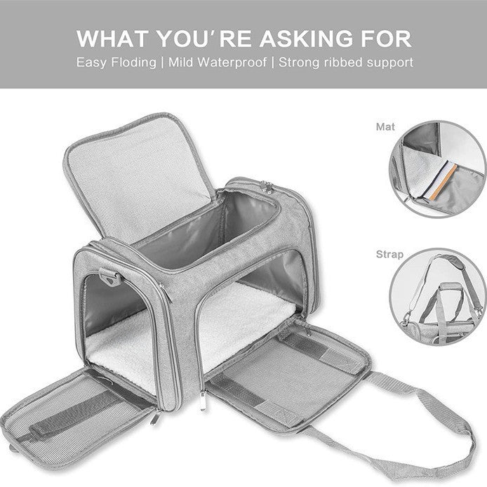 Pet Portable Foldable Handheld Carrier Bag