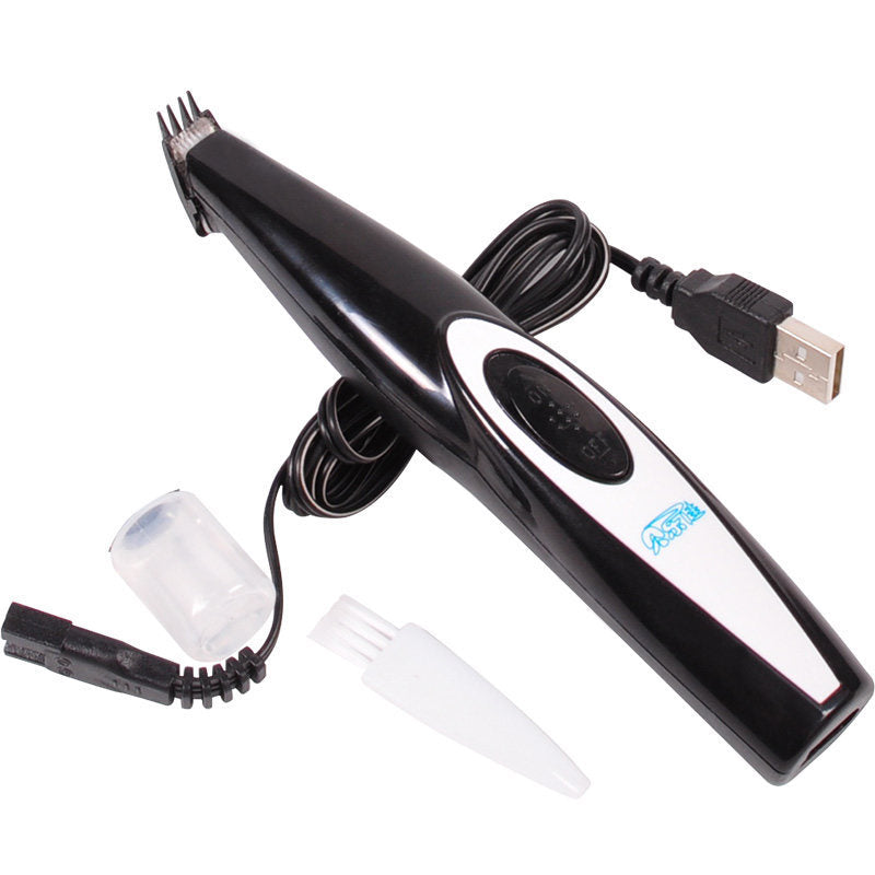Pet Nail Grinder Hair Trimmer Rechargeable Grooming Clipper