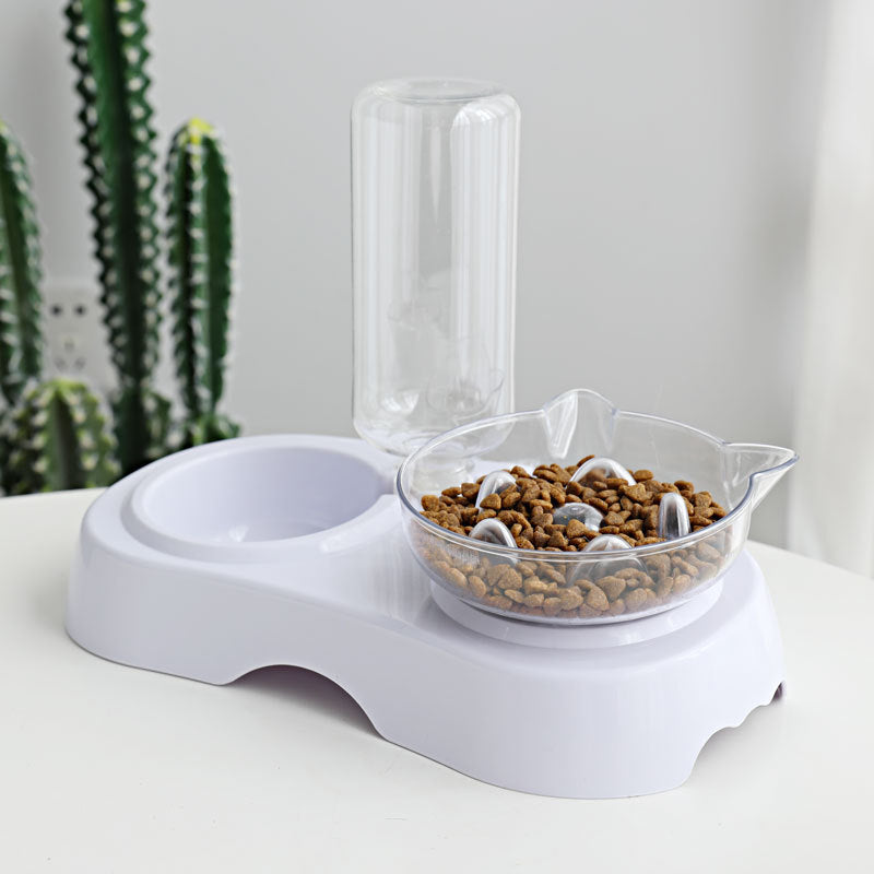 Transparent Plastic Feeding Bowl
