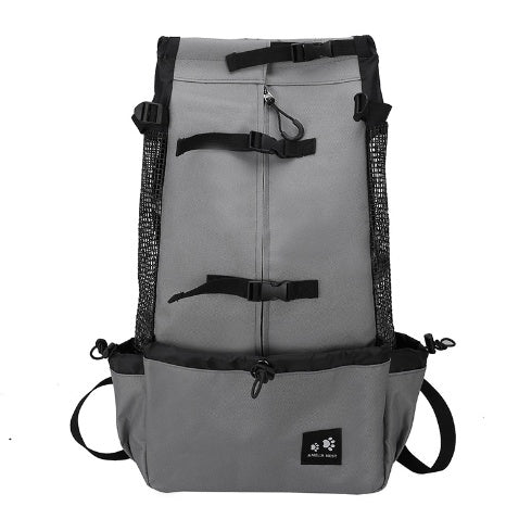 Pet Carrier Double Shoulder Backpack Portable Travel Bag