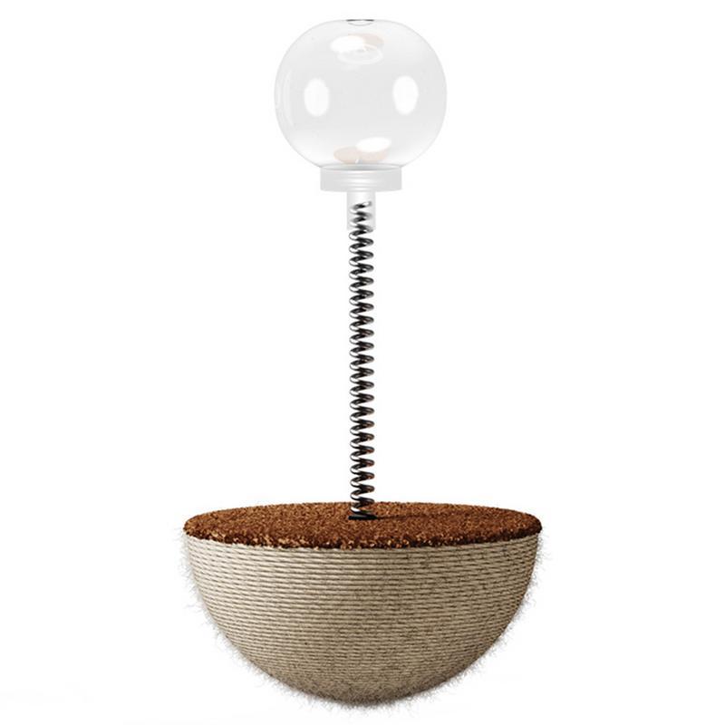 Interactive Pet Puzzle Ball Slow Feeder Spring Toy