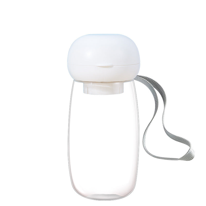Portable Outdoor Pet Water Bottle with Lanyard