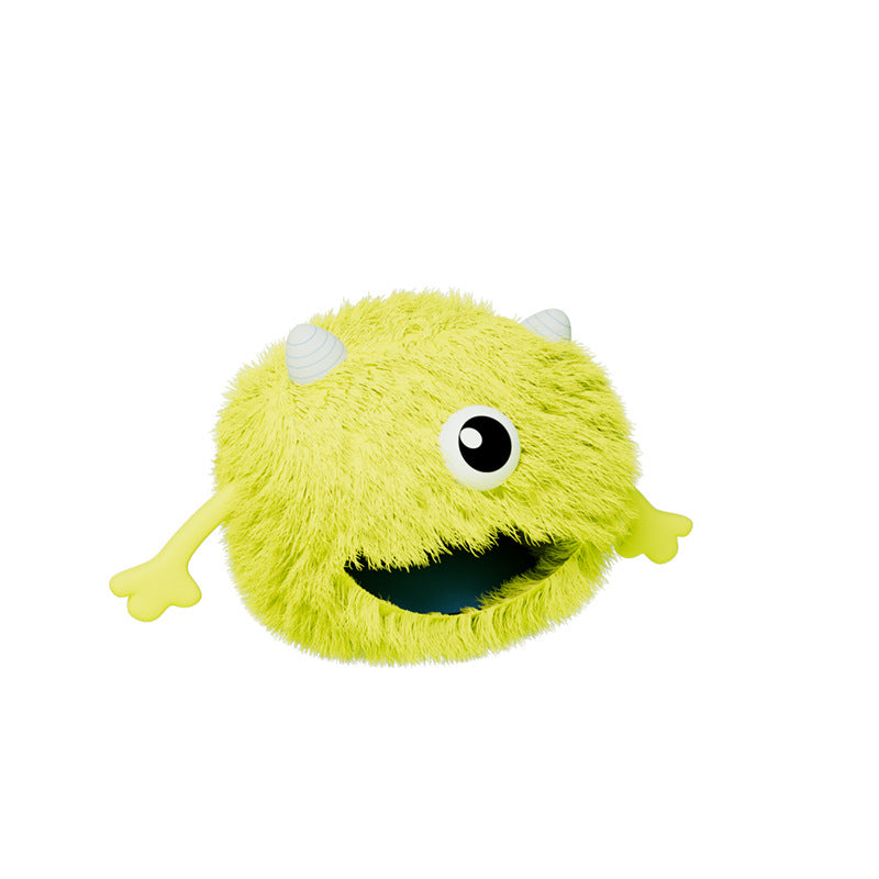 Calming Pet Round Plush Self Warming Cushion Bed