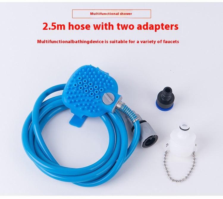 Pet Bathing Silicone Glove Shower Massage Cleaning Tool