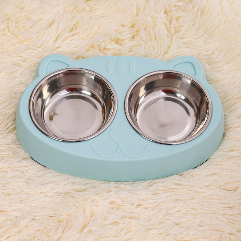 Pet Bowl Drinking Water Feeding Rice Basin Food Dish