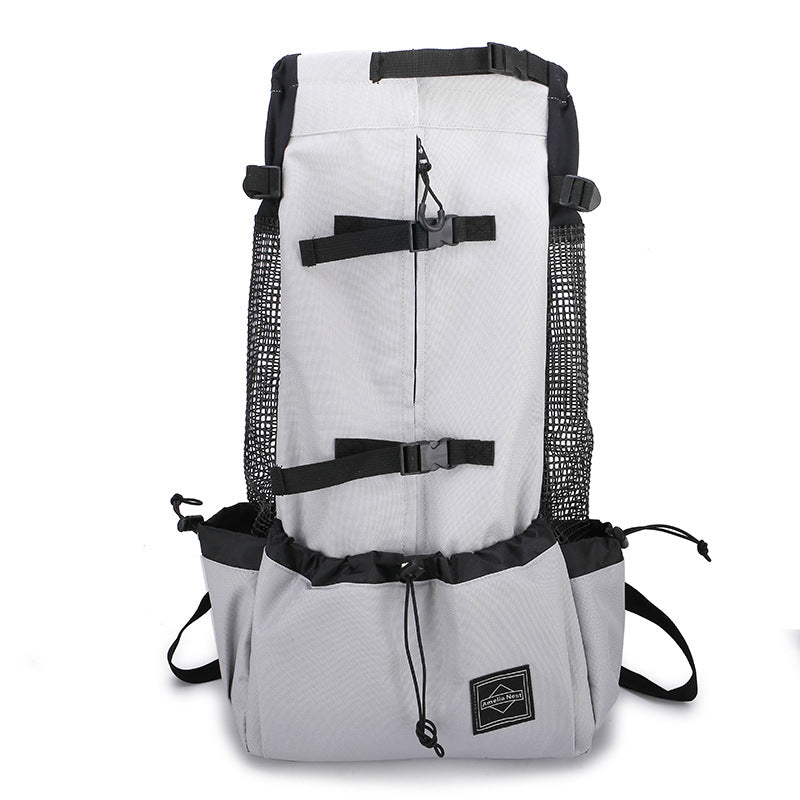 Pet Carrier Double Shoulder Backpack Portable Travel Bag