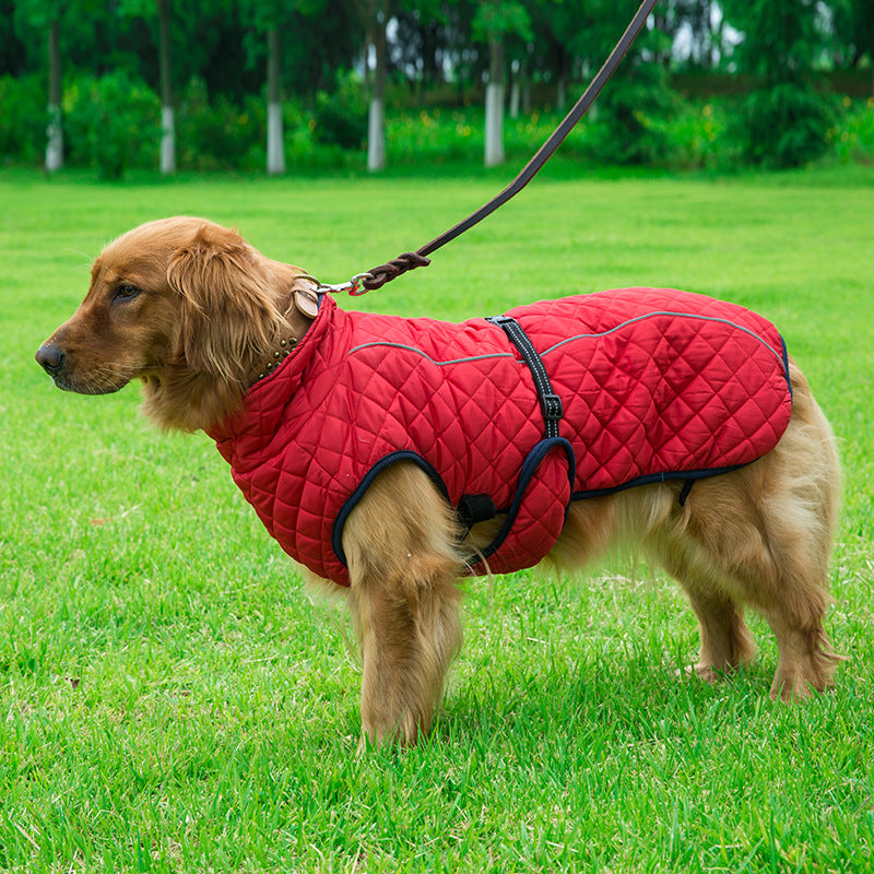 Adjustable Warm Pet Cotton Jacket Coat