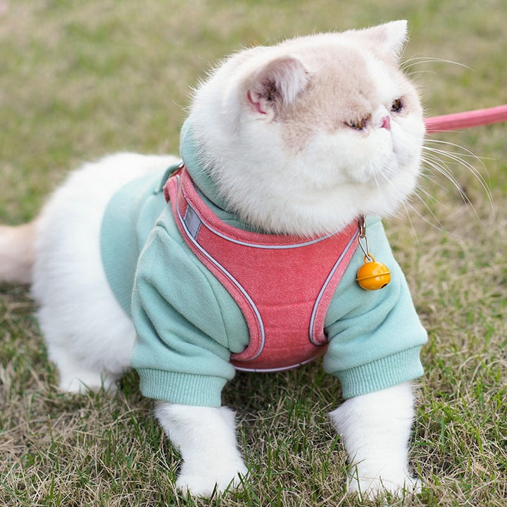 Pet Vest Chest Harness Leash Control Safety Lead