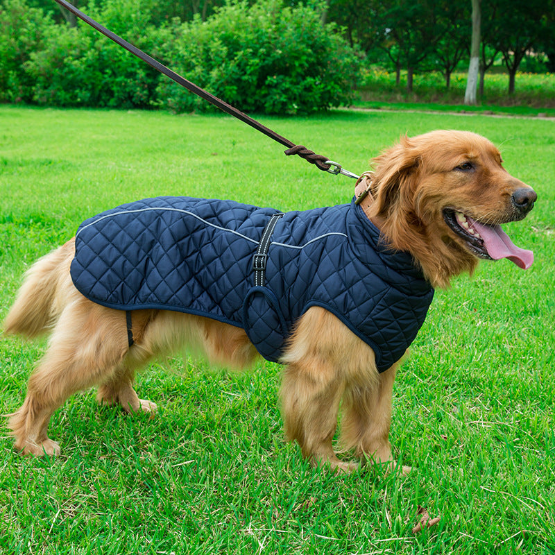 Adjustable Warm Pet Cotton Jacket Coat