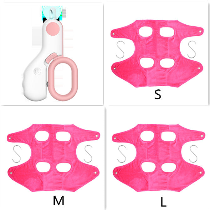 Pet LED Mini Nail Trimmer ABS Grooming Tool