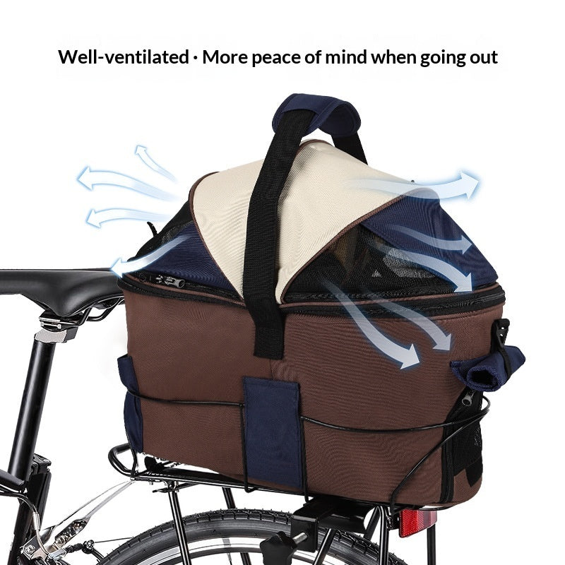 Foldable Canvas Rear Carrier