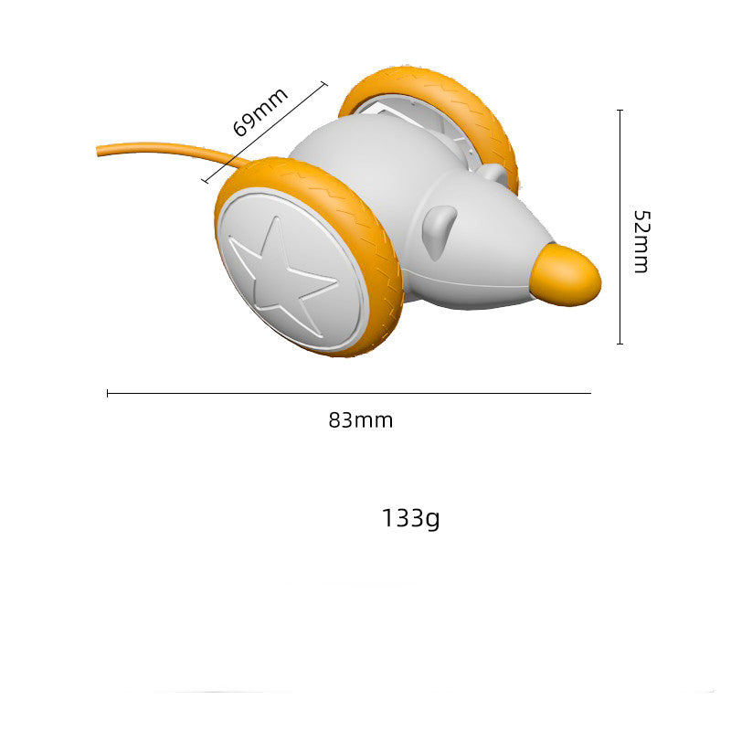 Electric Intelligent Charging Interactive Pet Teaser Toy