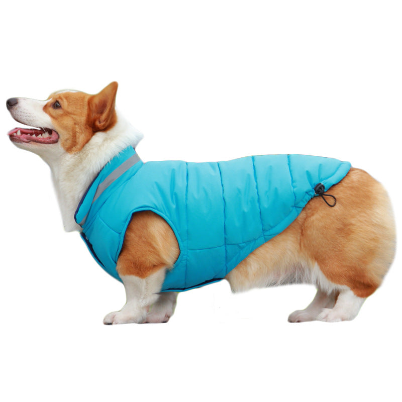 Thickened Waterproof Double-Sided Reflective Pet Jacket