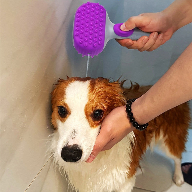 Pet Shower Bath Floating Hair Cleaning Brush Tool