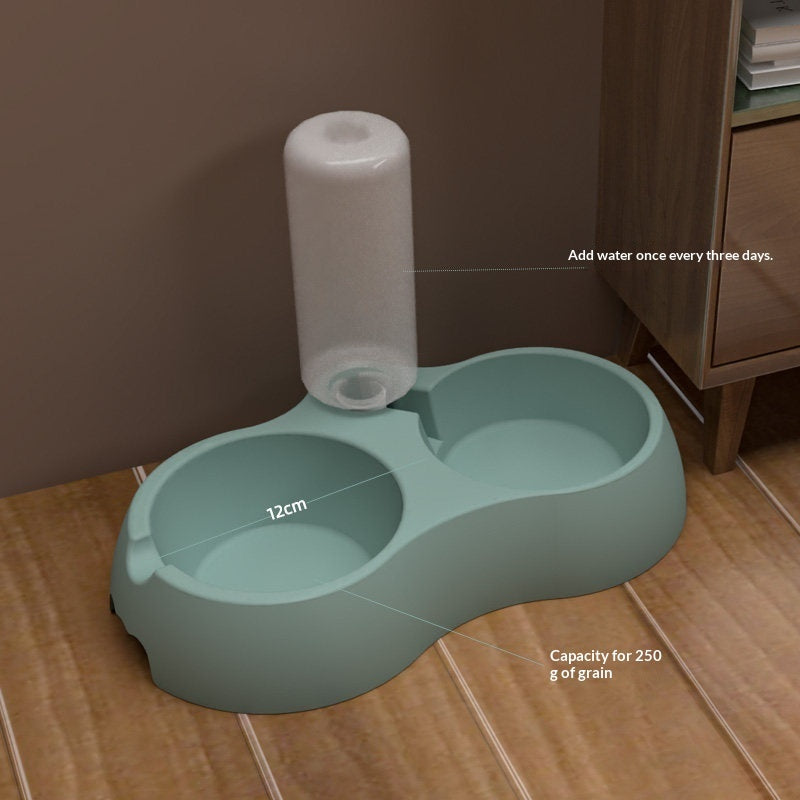 Pet Feeding Drinking Station Bowl Stand
