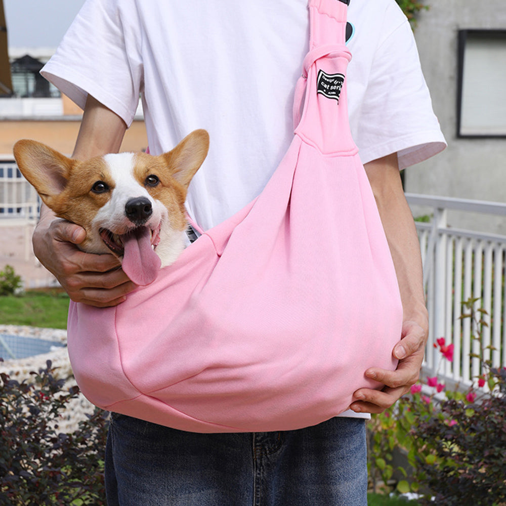 Pet Carrier Shoulder Crossbody Travel Sling Tote Bag