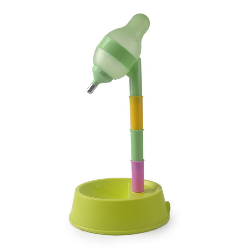 Adjustable Pet Automatic Water Dispenser Feeding Bowl Stand