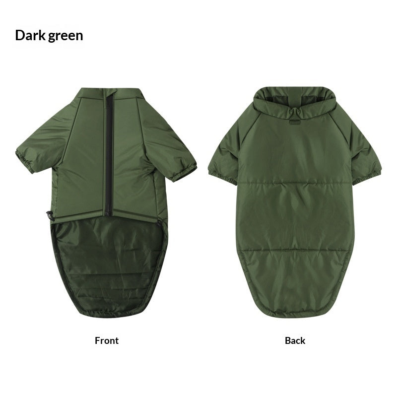 Cotton Pet Two Leg Jacket Warm Clothing