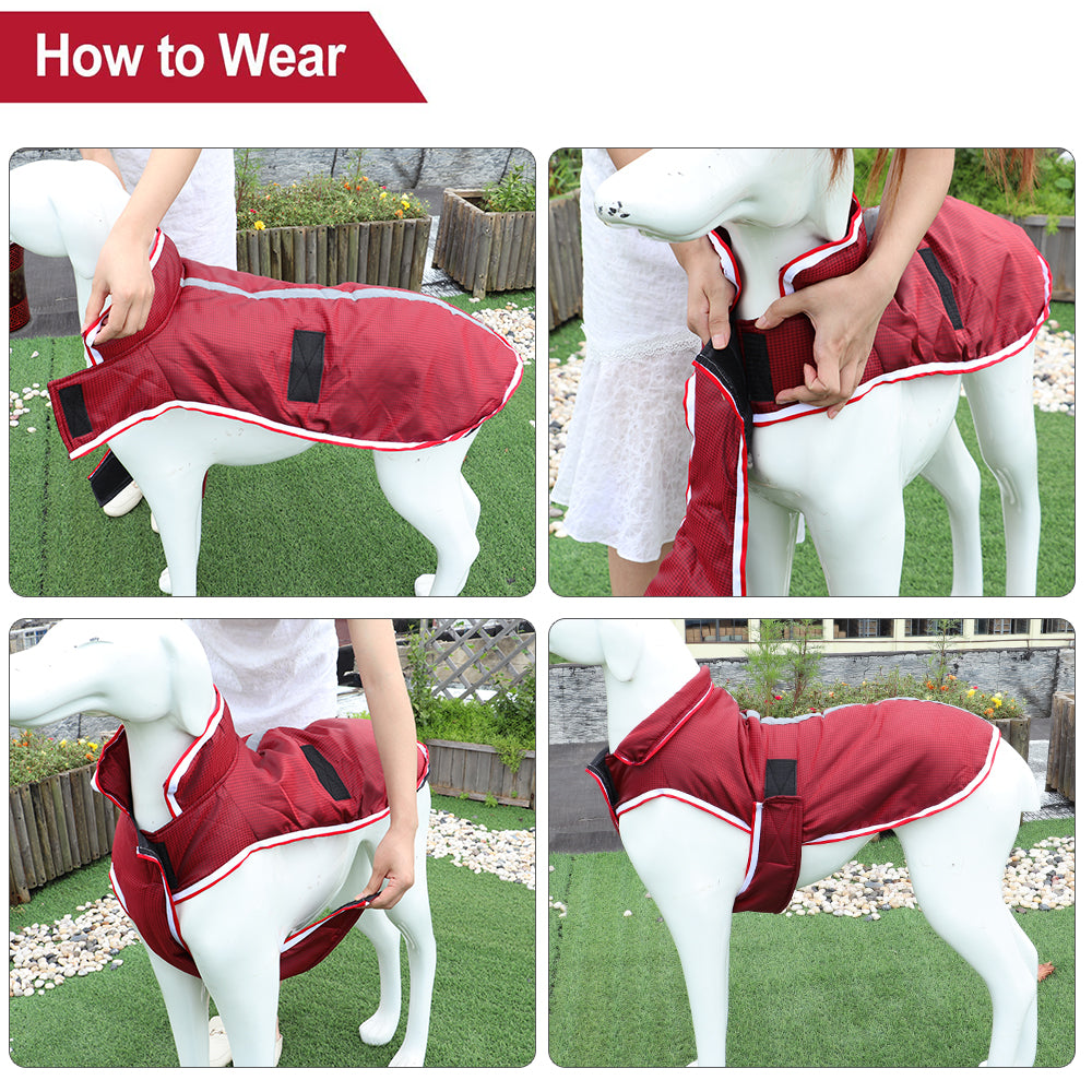 Autumn Winter Warm Waterproof Pet Jacket Coat