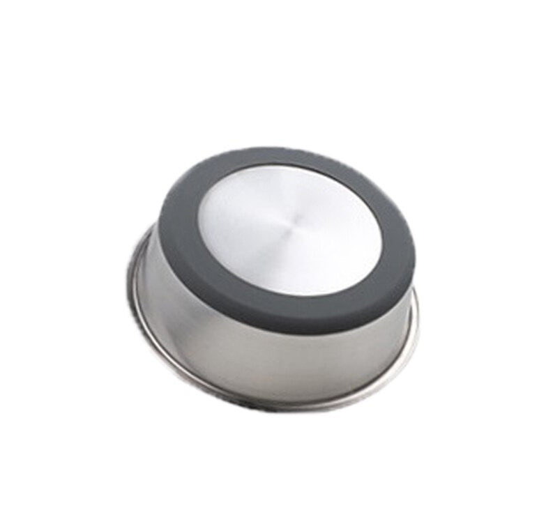 Silicone and Stainless Steel Pet Feeding Bowl