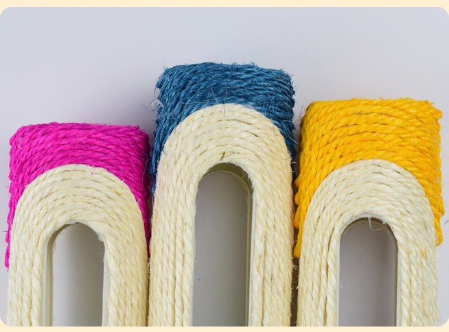 Three Piece Sisal Drum Pet Interactive Toy Set