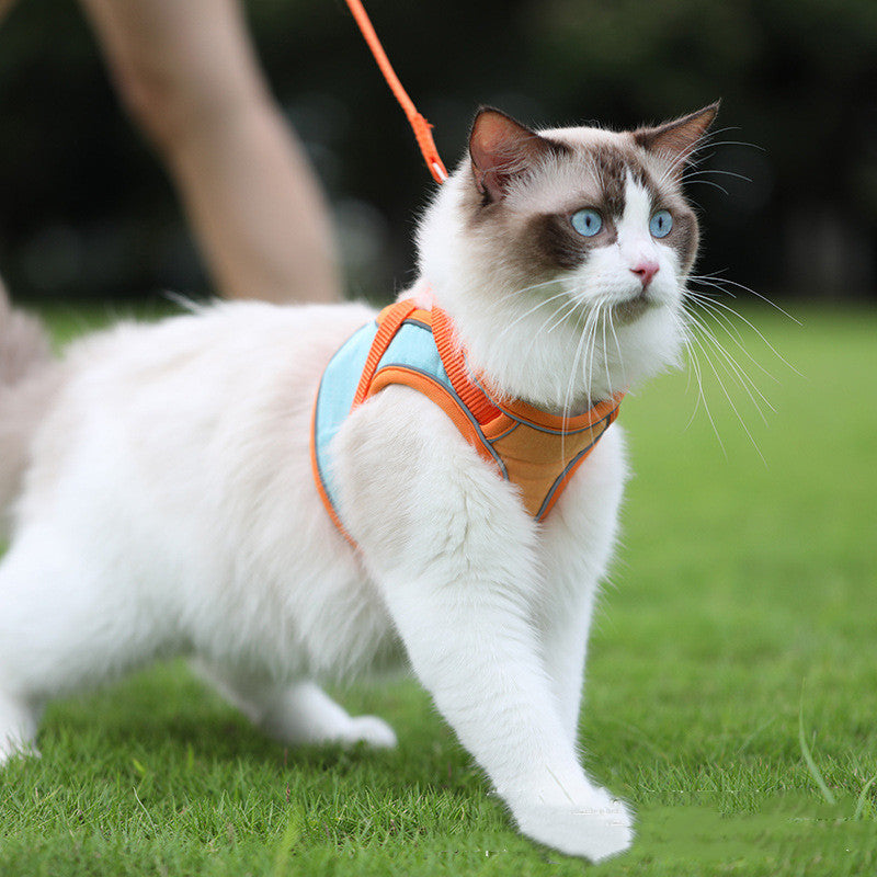 Pet Reflective Anti-Escape Harness Leash Set