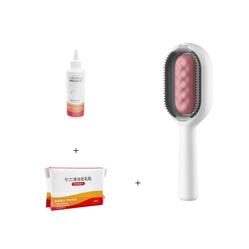 Pet Dematting Grooming Brush Hair Removal Cleaning Comb Tool