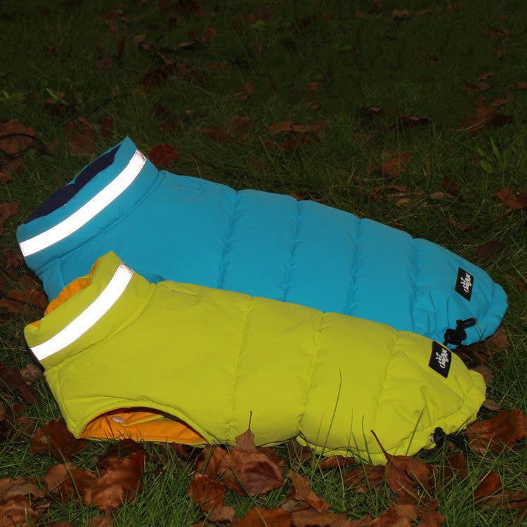 Thickened Waterproof Double-Sided Reflective Pet Jacket