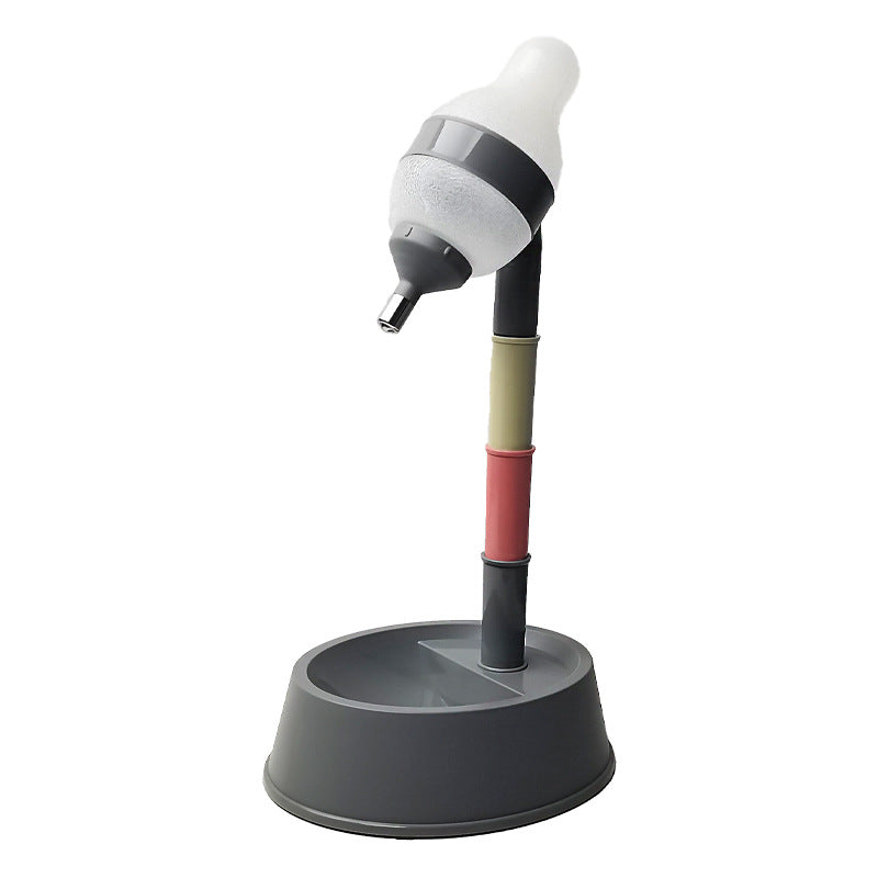 Adjustable Pet Automatic Water Dispenser Feeding Bowl Stand