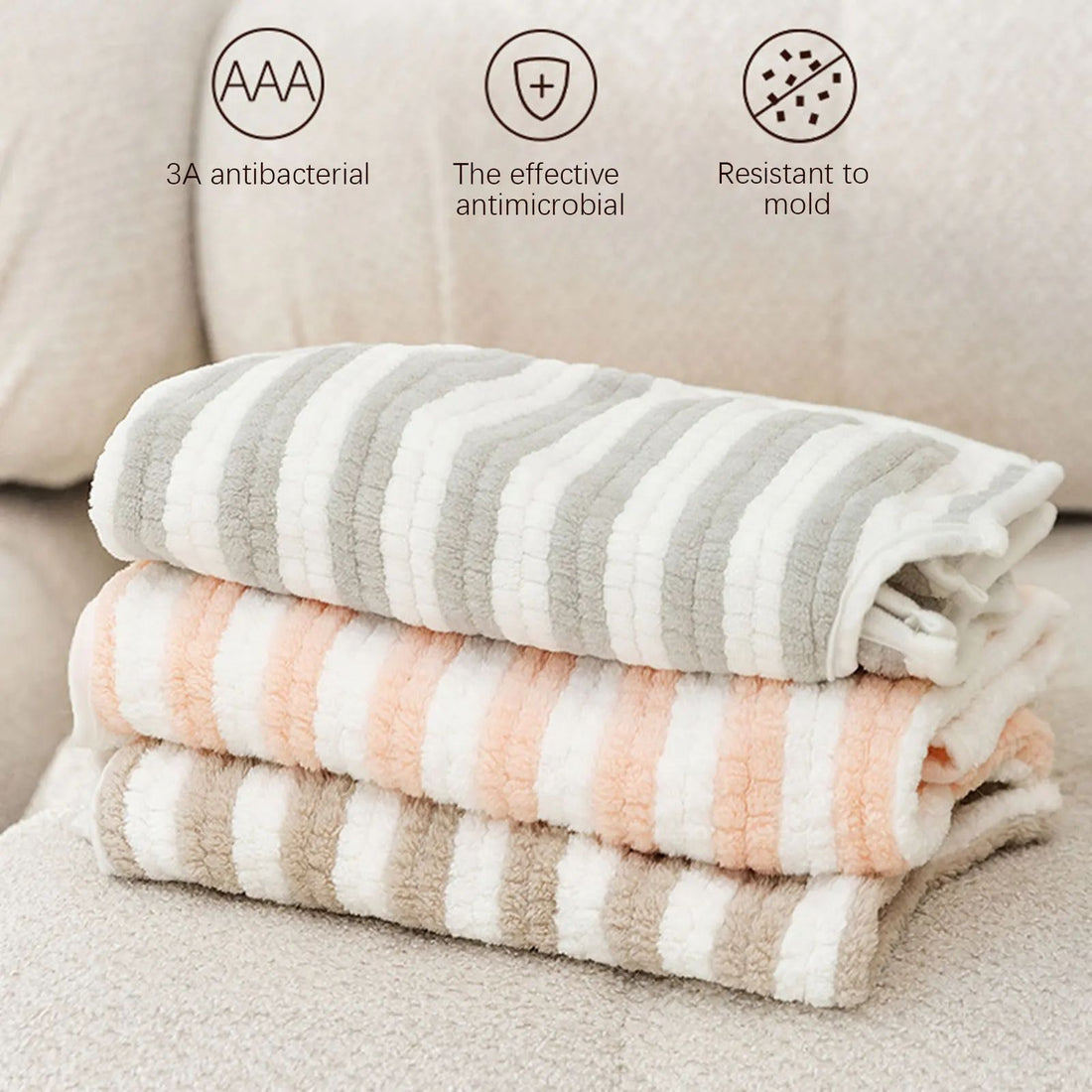 Pet Ultra-Absorbent Quick-Dry Bath Towel Bathrobe Wrap